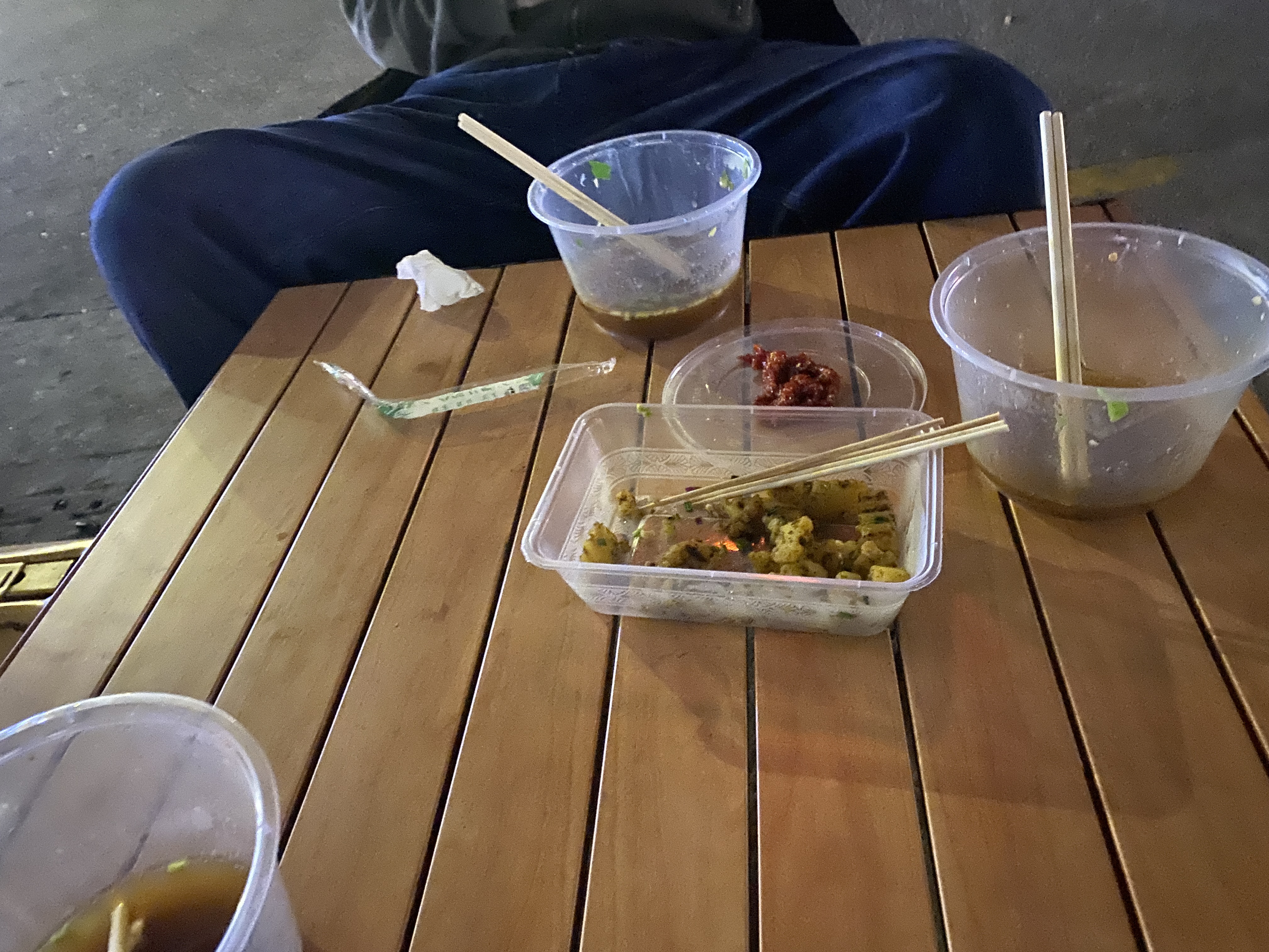 下班后，吃夜宵